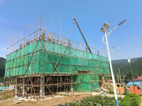 施工场景 和龙市委宣传部/供图 施工场景 和龙市委宣传部/供图