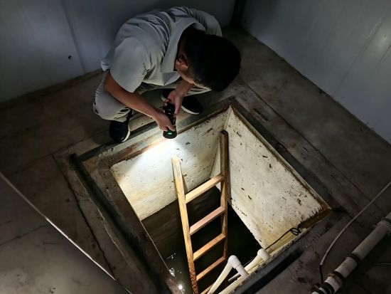 检修维护供水管网 和龙市委宣传部/供图 检修维护供水管网 和龙市委宣传部/供图