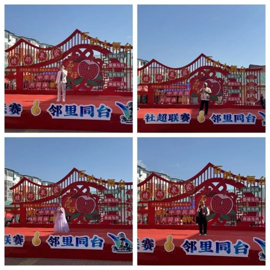 参赛选手依次登台献唱 参赛选手依次登台献唱
