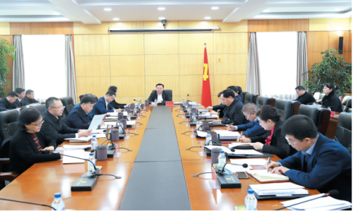 郭灵计主持召开四平市委常委会议