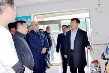 舒兰市领导调研市场监管系统扫黑除恶工作