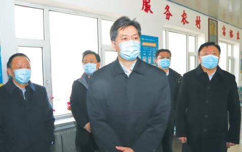 蔡东来到四平调研